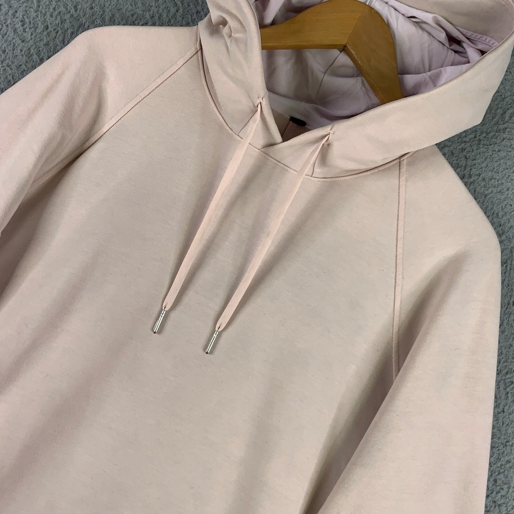 Lululemon City Sweat Pullover Hoodie Mens Large Pink‎ Pastel Athletic Gym Casual